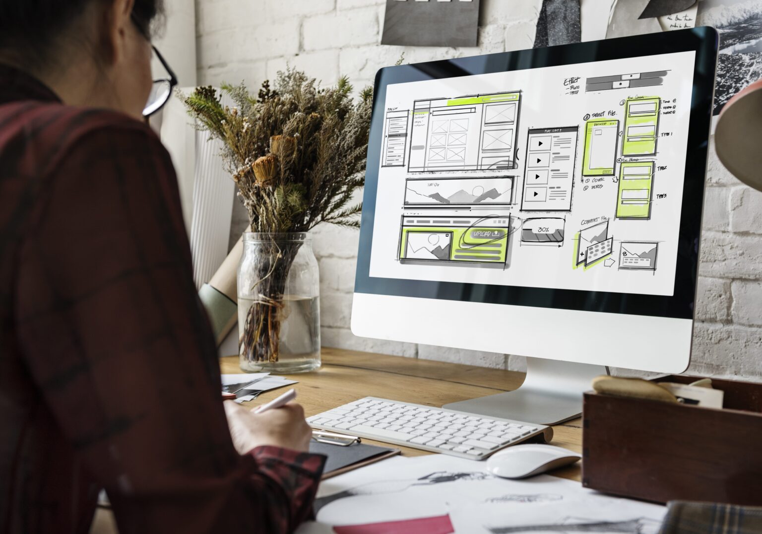 Website design planning documents